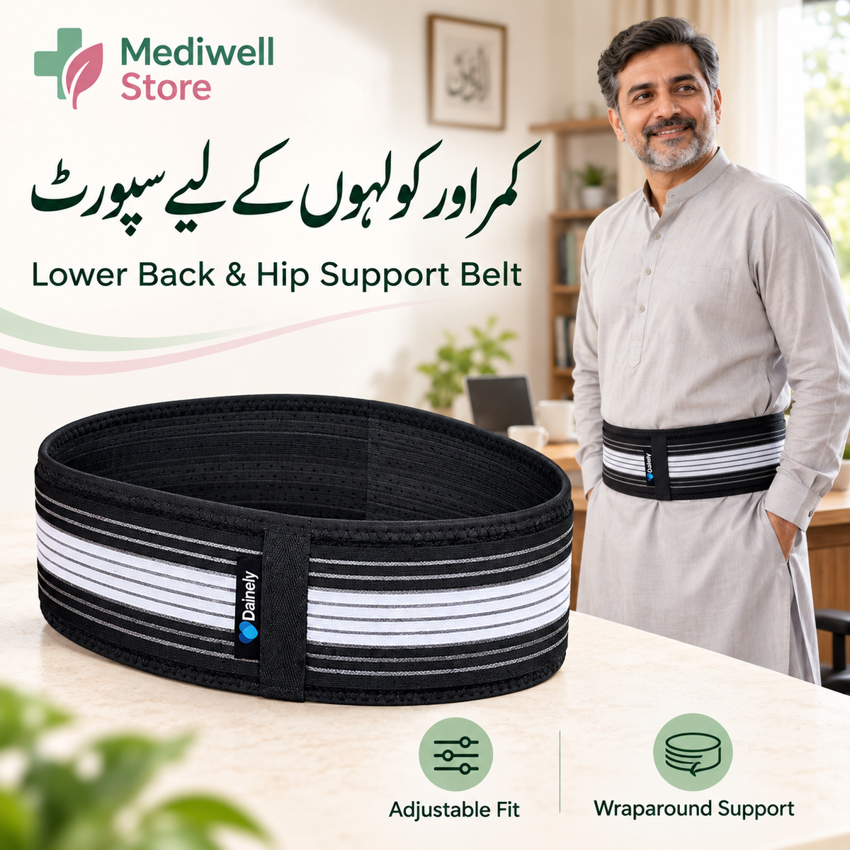 Sciatica And Lower Back Pain Relief Belt